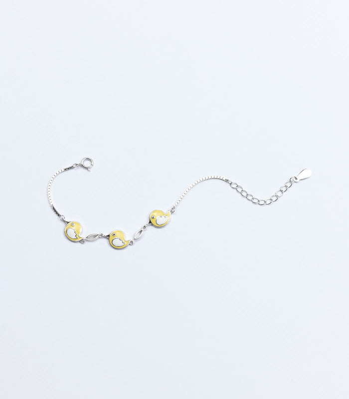 Little Chick Bracelet (Silver)