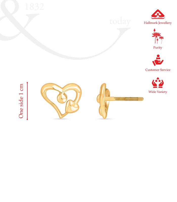 Loving Hearts Gold Tops