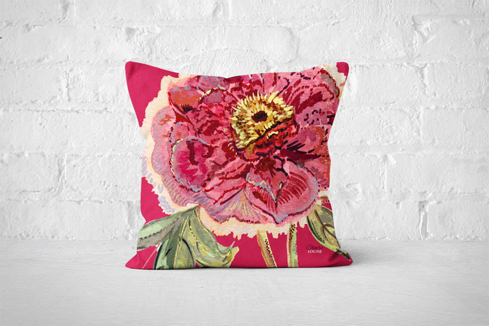 Magenta Romance Outdoor Cushion