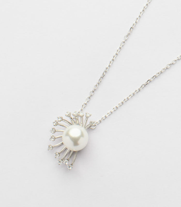Majestic Spark Necklace (Silver)