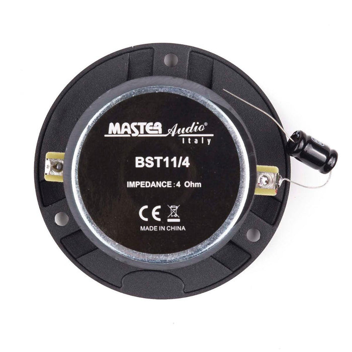 Master Audio BST11/8 Tweeter bullet a compressione (COPPIA) 350W, 8ohm, 98dB - TechSoundSystem.com