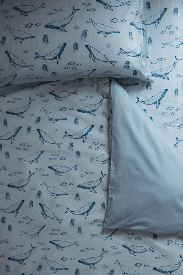 Matching King Single Quilt Cover & Waterproof Pillowcase Set - Bowie