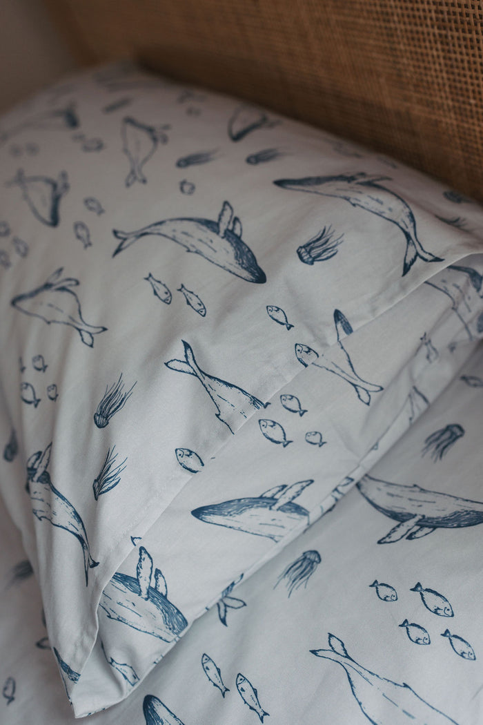Matching King Single Quilt Cover & Waterproof Pillowcase Set - Bowie