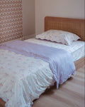 Matching King Single Quilt Cover & Waterproof Pillowcase Set - Lottie