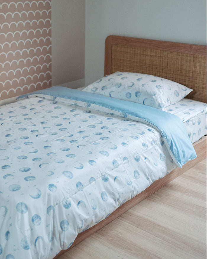 Matching King Single Quilt Cover & Waterproof Pillowcase Set - Luka