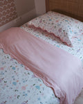 Matching Single Quilt Cover & Waterproof Pillowcase Set - Alaska