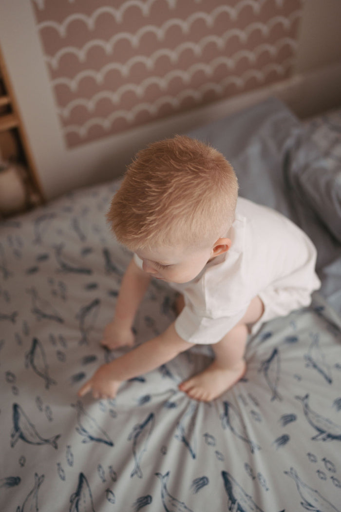Matching Single Quilt Cover & Waterproof Pillowcase Set - Bowie