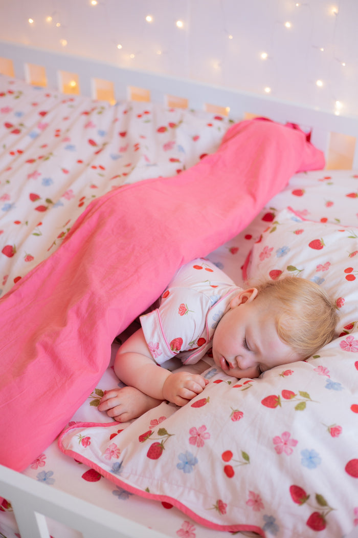 Matching Single Quilt Cover & Waterproof Pillowcase Set - Evie