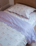 Matching Single Quilt Cover & Waterproof Pillowcase Set - Lottie