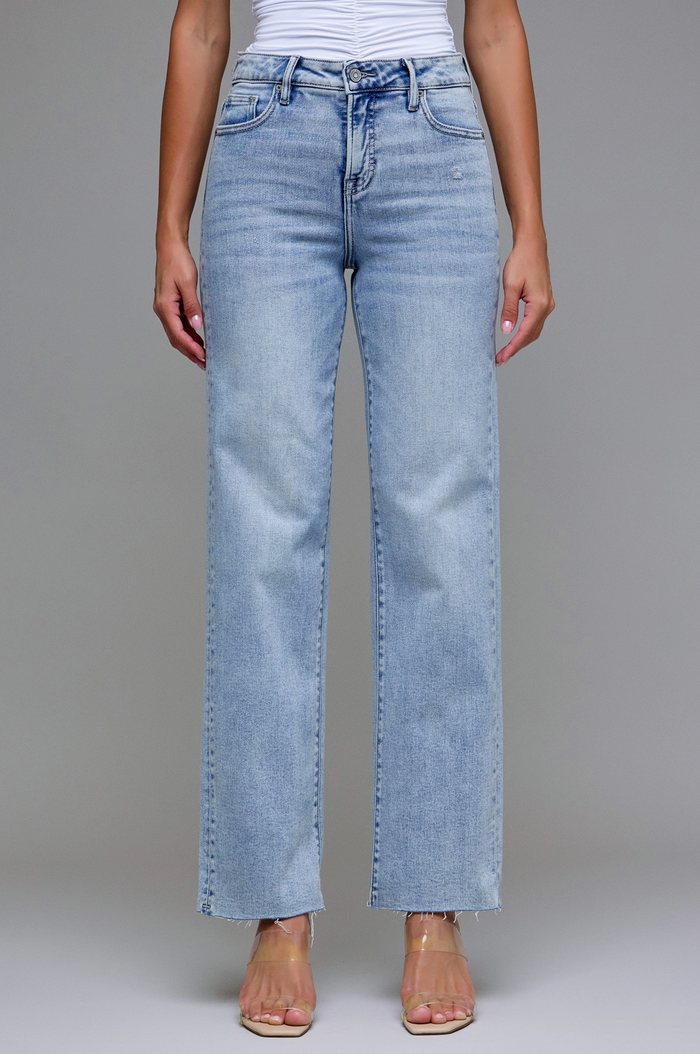 Medium Light Clean Stretch Classic Straight