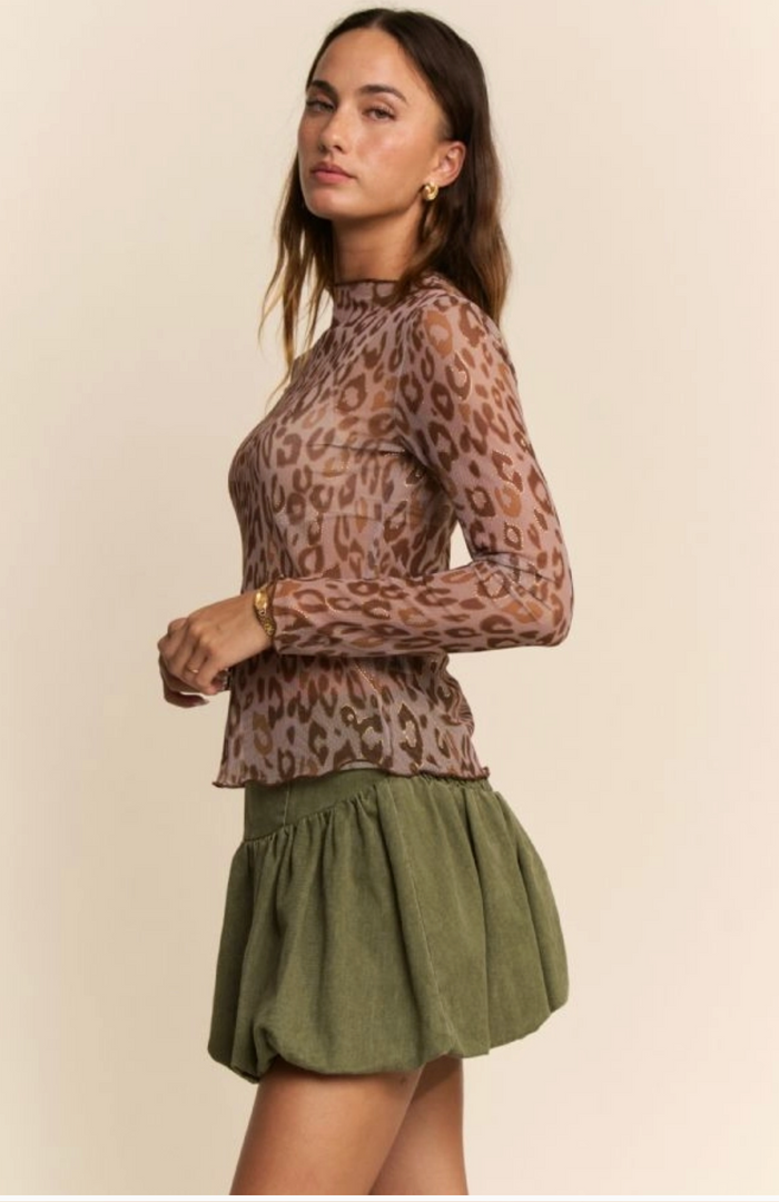 Metallic Leopard