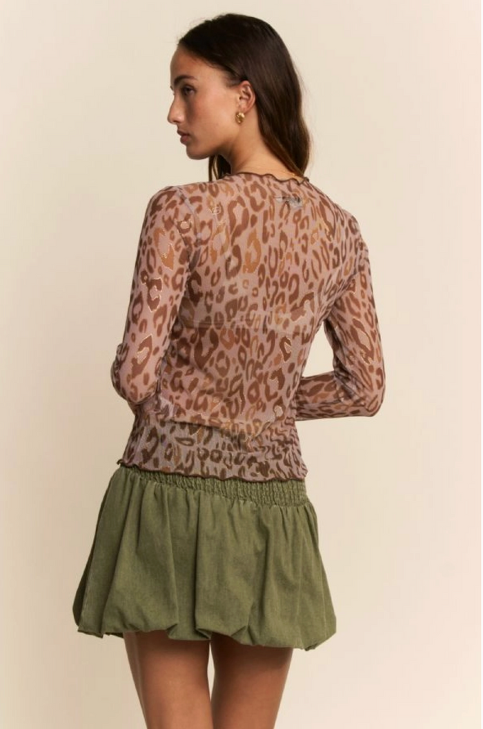 Metallic Leopard