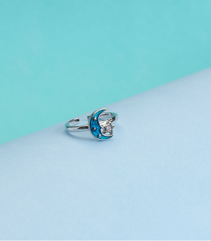 Moonshine Finger Ring (Silver)
