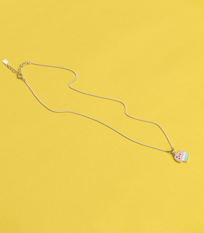 Muffin Necklace (Silver)
