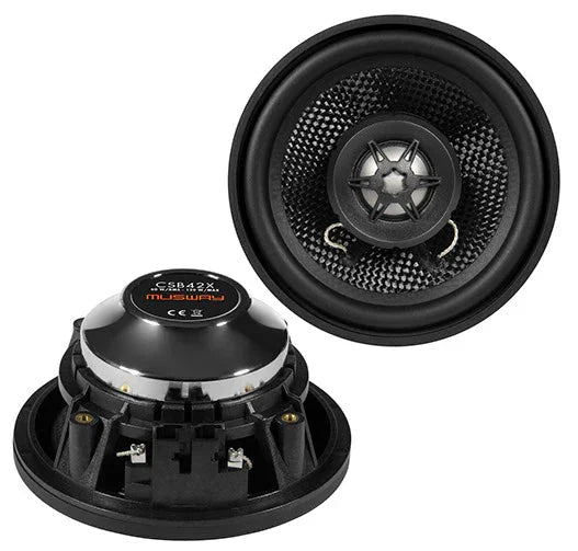 Musway CSB42X Kit a 2 vie coassiali 100mm 4 Ohm 120W per Bmw E/F/G