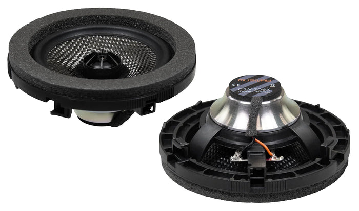 Musway CSM206X kit per MB classe C a 2 vie coassiali da 100mm e 120W