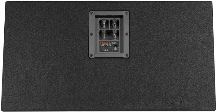 Musway MR208Q subwoofer bassreflex 2 x 200mm 2+2 Ohm 800W