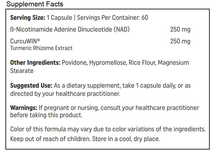 Nutritional Frontiers NAD+ Ingredients