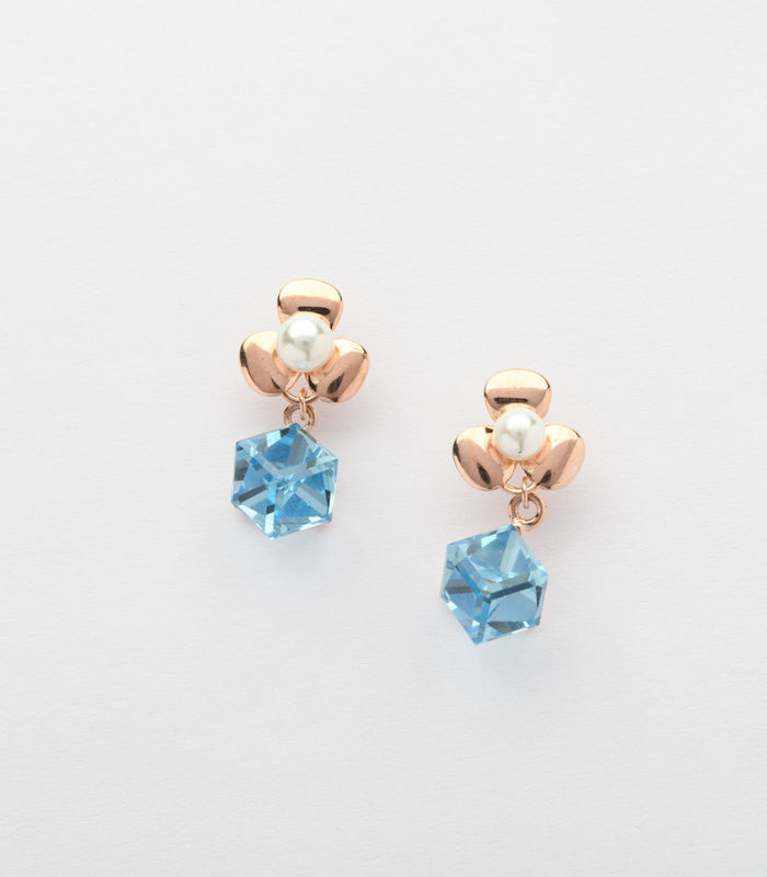 Ocean Queen Earrings (Silver)