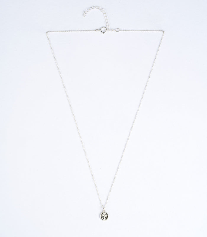 Om Silver Necklace (Silver)