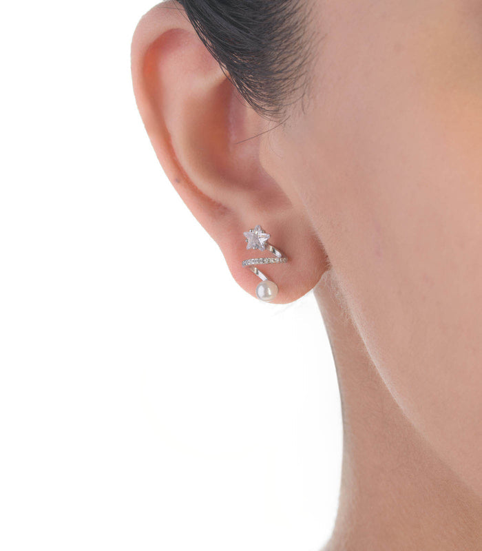 Opulent Pearl Tops (Silver)