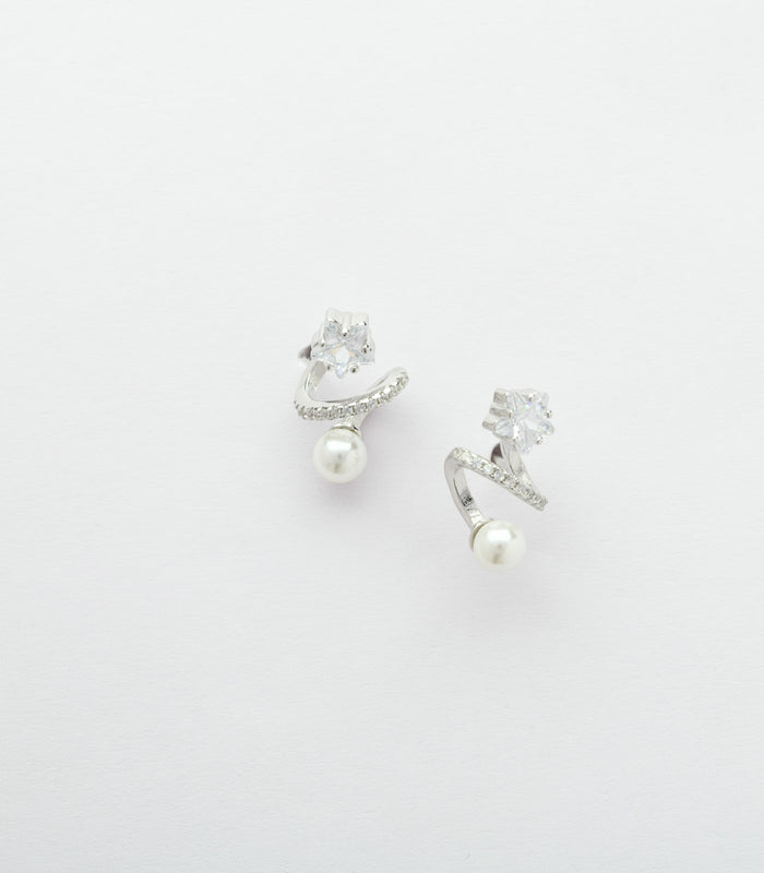 Opulent Pearl Tops (Silver)