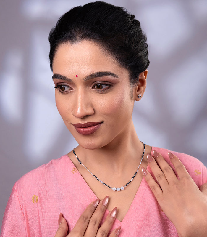 Pearl Shine Mangalsutra Set