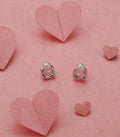 Pearl Square Earrings (Silver)