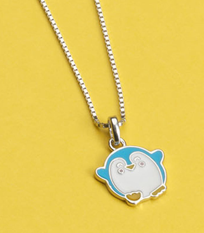 Penguine Necklace (Silver)