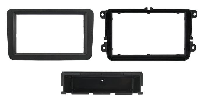 Phonocar 03405 Mascherina 2 DIN per vano autoradio con portaoggetti removibile - TechSoundSystem.com