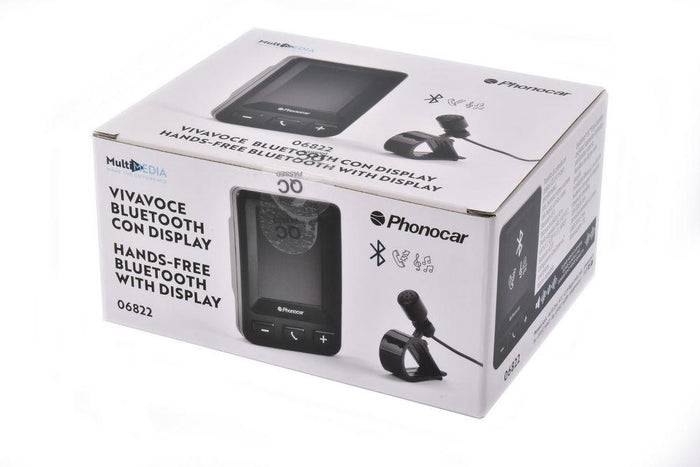 Phonocar 06822 Vivavoce Bluetooth con display 2.4” APTX HD - TechSoundSystem.com