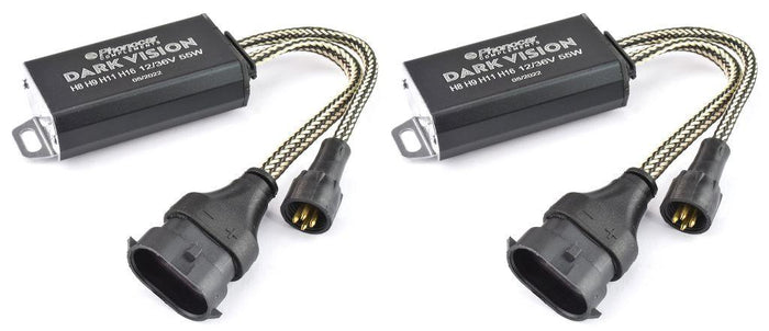 Phonocar 07384 interfaccia potenziata da 55W per lampade LED DARK VISION H8, H9, H11 e H16 - TechSoundSystem.com
