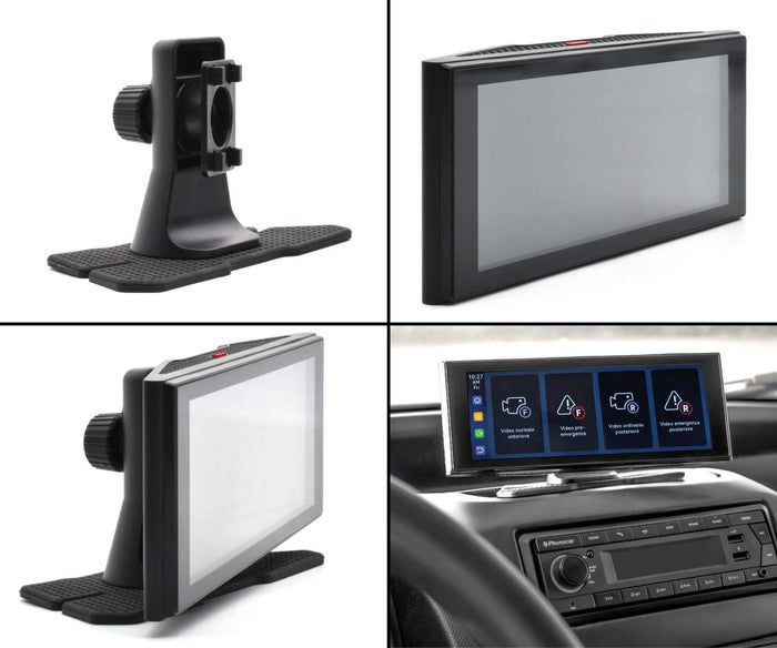 Phonocar VM324 Dash Cam con display 6.86” multimediale con touchscreen capacitivo e retrocamera - TechSoundSystem.com