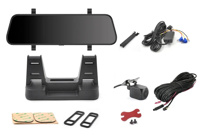 Phonocar VM494 specchietto retrovcisore 9.7" DVR con Retrocamera compresa