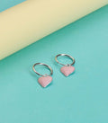 Pink Heart Tops (Silver)