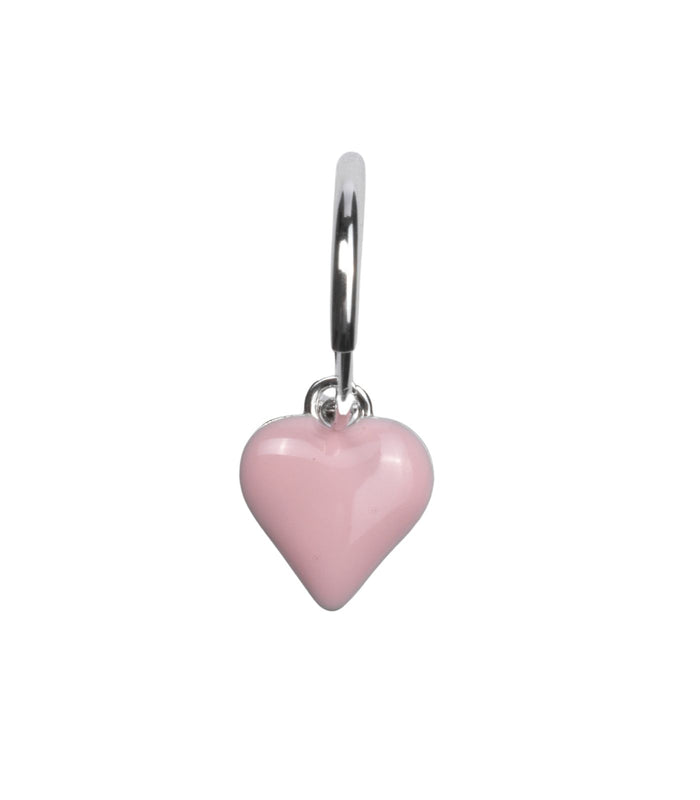 Pink Heart Tops (Silver)