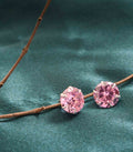 Pink Round Tops (Silver)