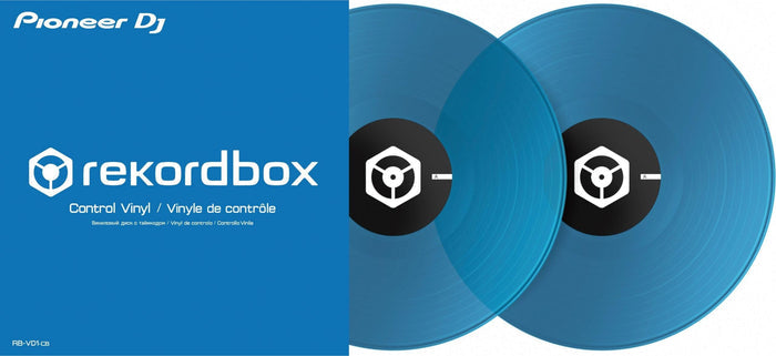 PIONEER RB-VD1-CB COPPIA DI VINILI DI CONTROLLO PER REKORDBOX BLU - TechSoundSystem.com