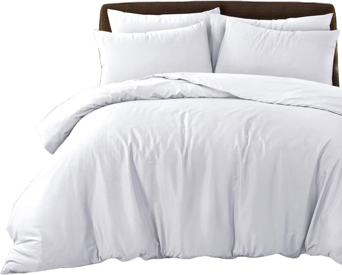 Plain Duvet Cover Sets 3 Pcs