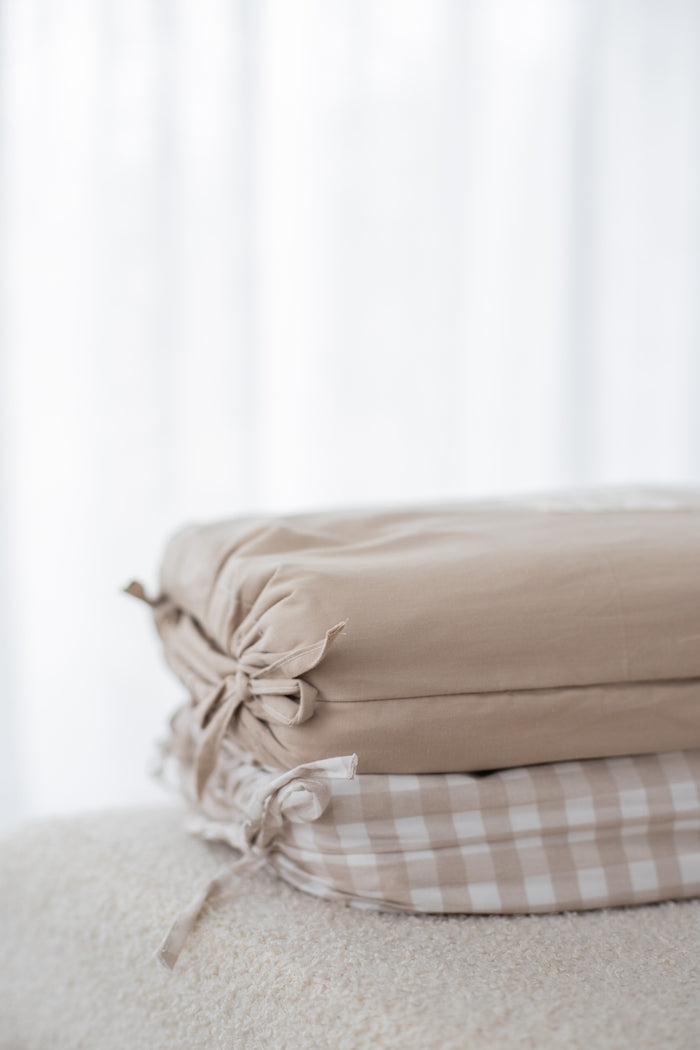 Pre Order Waterproof Queen Fitted Sheet - Solid Beige
