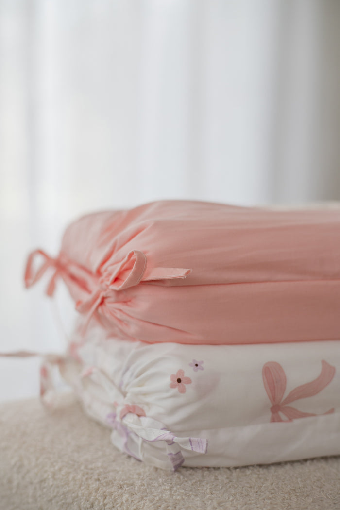 Pre Order Waterproof Single Fitted Sheet - Solid Pink