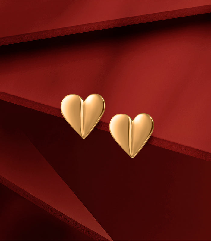 Precious Hearts Gold Tops