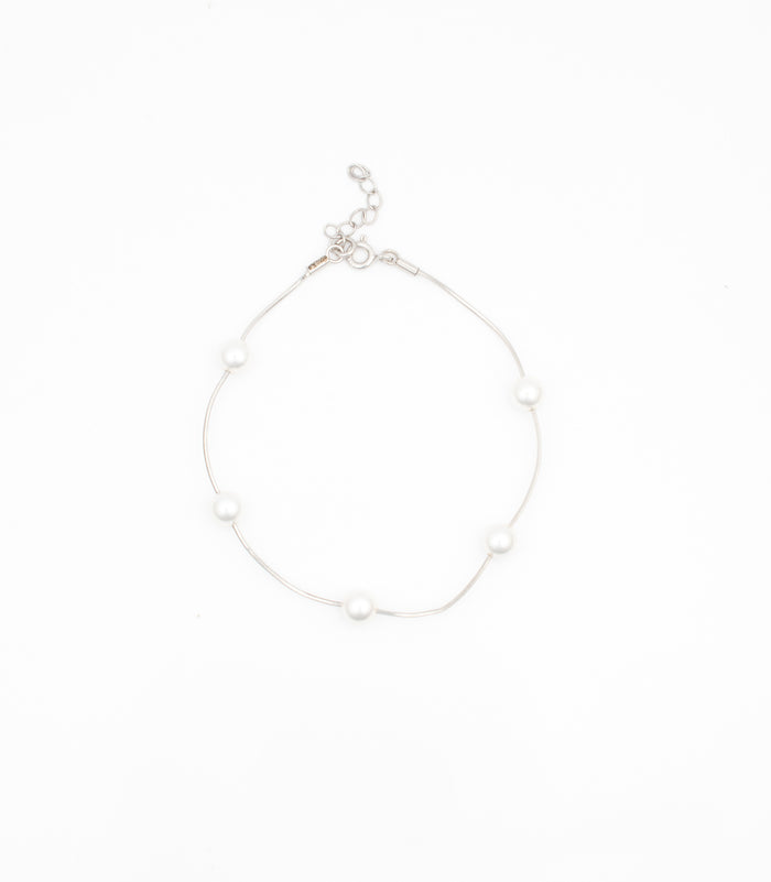 Premium Beads Bracelet (Silver)