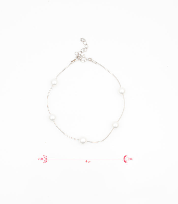 Premium Beads Bracelet (Silver)