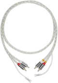 Pro-ject PHONO E RCA Cavo stereo RCA/RCA per elettroniche/giradischi, 1.23mt