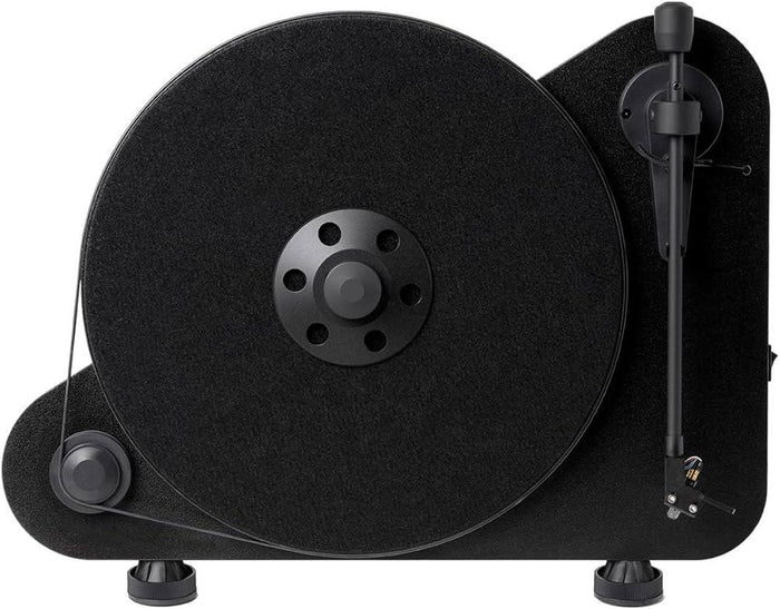 Pro-ject VTE L NERO Giradischi verticale testina Ortofon OM 5E - TechSoundSystem.com