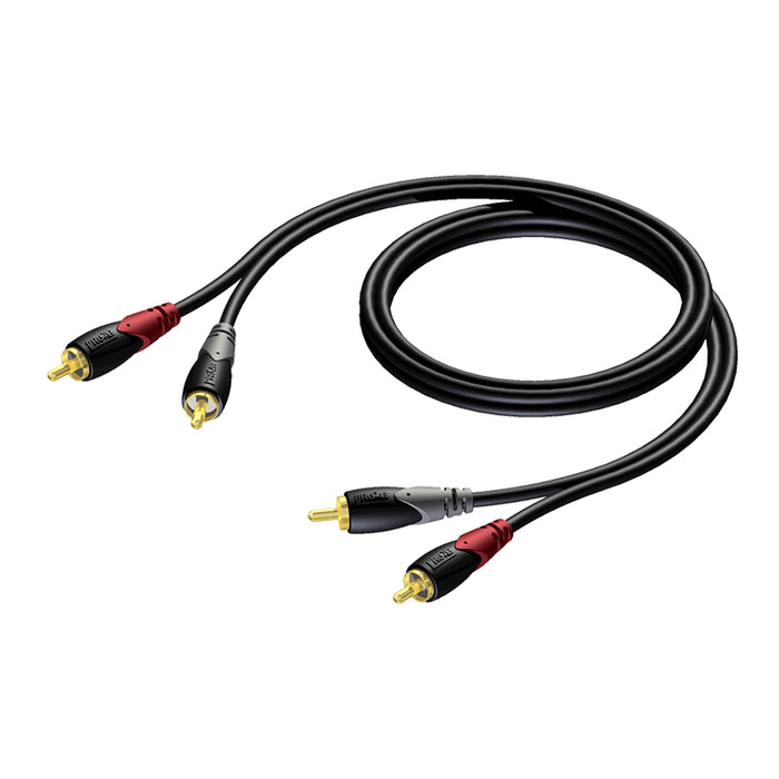 PROCAB CLA 800-1-5 Cavo audio 1,5mt 2x RCA/ 2x RCA - TechSoundSystem.com