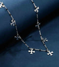Quadra Floral Mangalsutra (Silver)