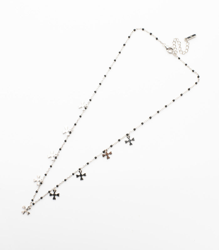 Quadra Floral Mangalsutra (Silver)