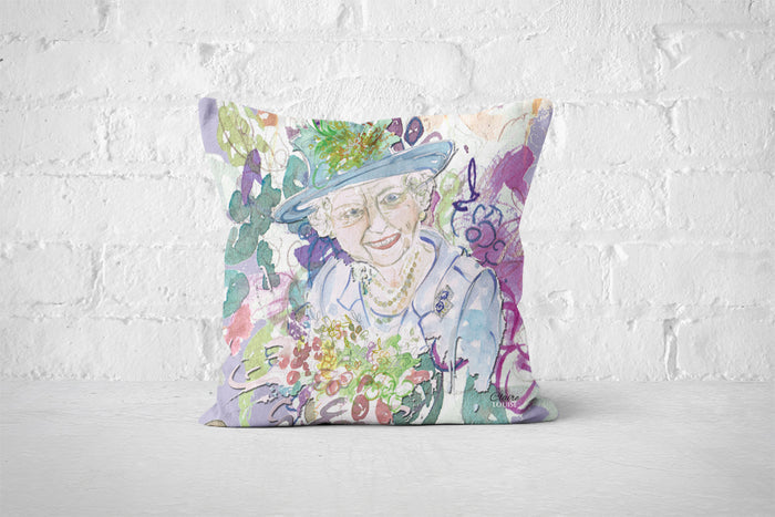 Queen Elizabeth II Cushion